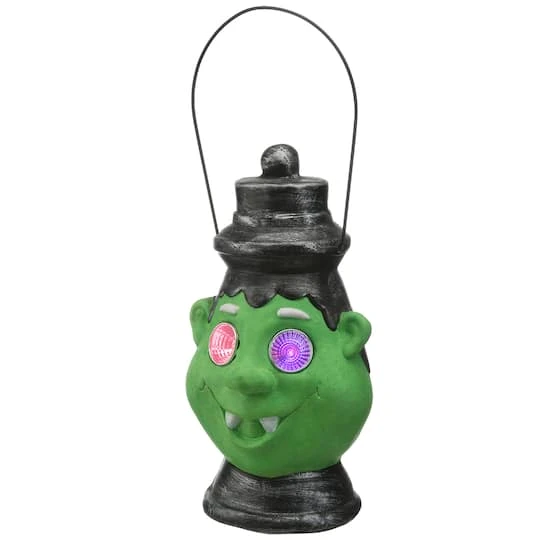 12" LED Green Ghoul Lantern 1 12" LED Green Ghoul Lantern