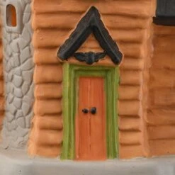 12" Haunted House With Tower & LED Light -Halloween Decor Shop D445338S 14