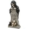 12" Tombstone & Skeleton Reaper 4 12" Tombstone & Skeleton Reaper -Halloween Decor Shop D445340S 1
