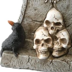 12" Tombstone & Skeleton Reaper 11 12" Tombstone & Skeleton Reaper -Halloween Decor Shop D445340S 14