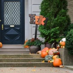 18" Halloween EEK! Garden Stake -Halloween Decor Shop D445374S 2