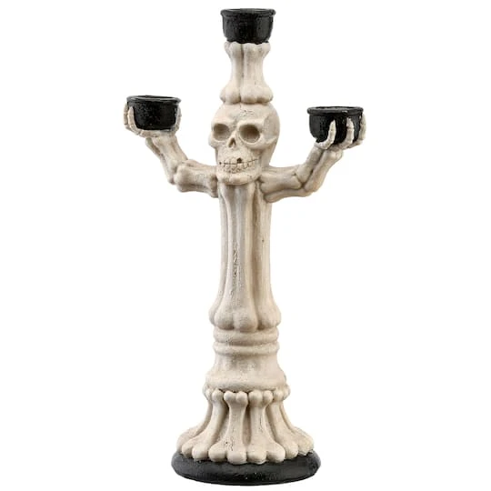 12" Skeleton Candelabra 1 12" Skeleton Candelabra
