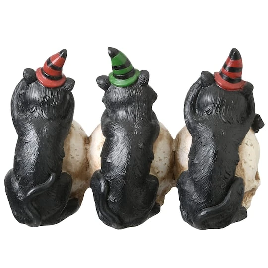 5" EEK Skulls With Black Cats 7 5" EEK Skulls With Black Cats - Image 7