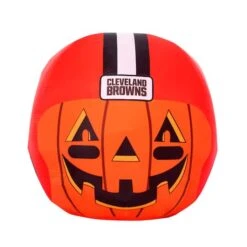 Sporticulture 4ft. Inflatable NFL Team Pride Jack-O' Helmet Cleveland Browns 9 Sporticulture 4ft. Inflatable NFL Team Pride Jack-O' Helmet Cleveland Browns -Halloween Decor Shop D445901S 2