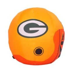 Sporticulture 4ft. Inflatable NFL Team Pride Jack-O' Helmet Green Bay Packers -Halloween Decor Shop D445902S 3