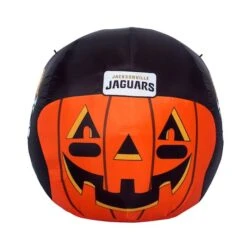 Sporticulture 4ft. Inflatable NFL Team Pride Jack-O' Helmet Jacksonville Jaguars 9 Sporticulture 4ft. Inflatable NFL Team Pride Jack-O' Helmet Jacksonville Jaguars -Halloween Decor Shop D445903S 2