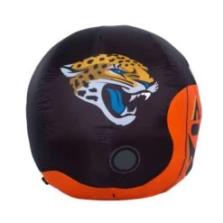 Sporticulture 4ft. Inflatable NFL Team Pride Jack-O' Helmet Jacksonville Jaguars 10 Sporticulture 4ft. Inflatable NFL Team Pride Jack-O' Helmet Jacksonville Jaguars -Halloween Decor Shop D445903S 3