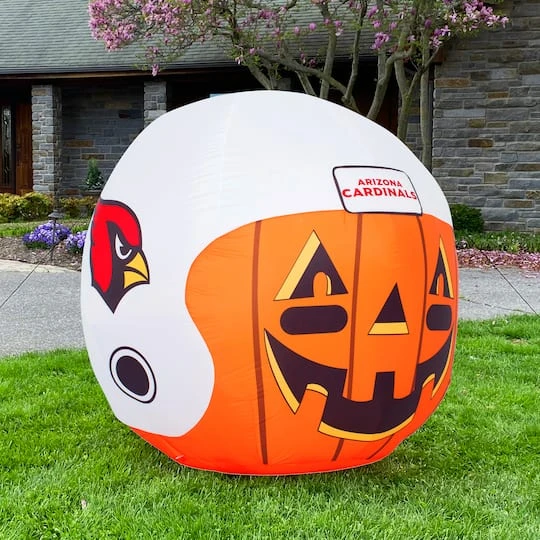 Sporticulture 4ft. Inflatable NFL Team Pride Jack-O' Helmet Arizona Cardinals 6 Sporticulture 4ft. Inflatable NFL Team Pride Jack-O' Helmet Arizona Cardinals - Image 6