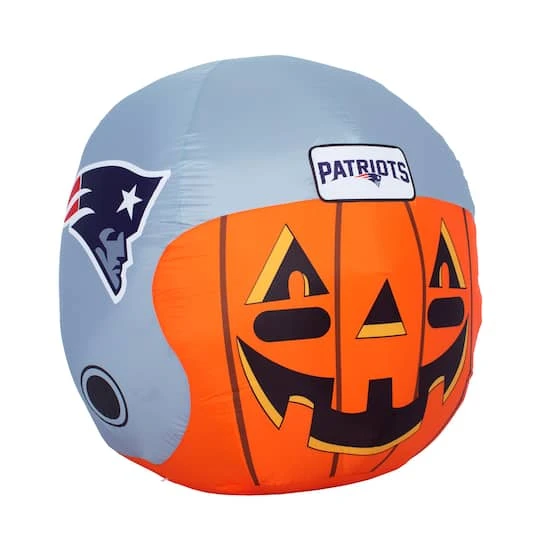 Sporticulture 4ft. Inflatable NFL Team Pride Jack-O' Helmet New England Patriots 1 Sporticulture 4ft. Inflatable NFL Team Pride Jack-O' Helmet New England Patriots