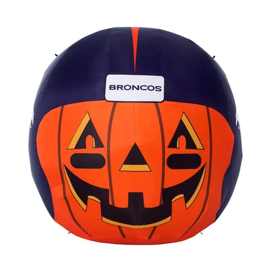 Sporticulture 4ft. Inflatable NFL Team Pride Jack-O' Helmet Denver Broncos 4 Sporticulture 4ft. Inflatable NFL Team Pride Jack-O' Helmet Denver Broncos - Image 4