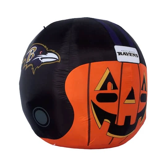 Sporticulture 4ft. Inflatable NFL Team Pride Jack-O' Helmet Baltimore Ravens 1 Sporticulture 4ft. Inflatable NFL Team Pride Jack-O' Helmet Baltimore Ravens