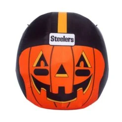 Sporticulture 4ft. Inflatable NFL Team Pride Jack-O' Helmet Pittsburgh Steelers 9 Sporticulture 4ft. Inflatable NFL Team Pride Jack-O' Helmet Pittsburgh Steelers -Halloween Decor Shop D445911S 2
