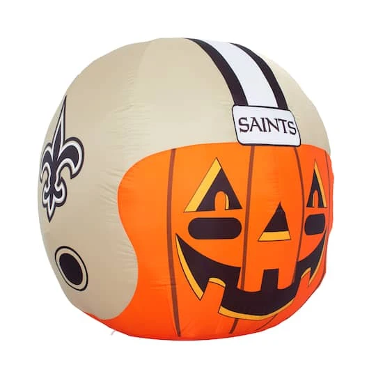 Sporticulture 4ft. Inflatable NFL Team Pride Jack-O' Helmet New Orleans Saints 3 Sporticulture 4ft. Inflatable NFL Team Pride Jack-O' Helmet New Orleans Saints - Image 3