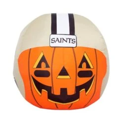 Sporticulture 4ft. Inflatable NFL Team Pride Jack-O' Helmet New Orleans Saints 9 Sporticulture 4ft. Inflatable NFL Team Pride Jack-O' Helmet New Orleans Saints -Halloween Decor Shop D445912S 2
