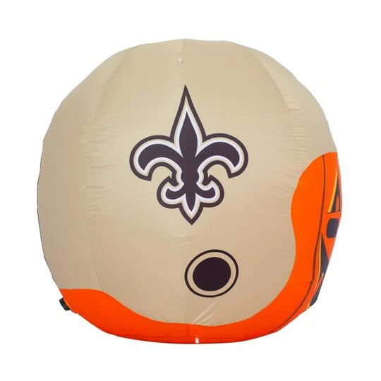 Sporticulture 4ft. Inflatable NFL Team Pride Jack-O' Helmet New Orleans Saints 5 Sporticulture 4ft. Inflatable NFL Team Pride Jack-O' Helmet New Orleans Saints - Image 5