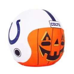 Sporticulture 4ft. Inflatable NFL Team Pride Jack-O' Helmet Indianapolis Colts -Halloween Decor Shop D445915S 1 1