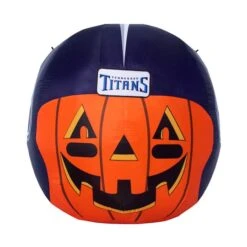 Sporticulture 4ft. Inflatable NFL Team Pride Jack-O' Helmet Tennessee Titans 9 Sporticulture 4ft. Inflatable NFL Team Pride Jack-O' Helmet Tennessee Titans -Halloween Decor Shop D445917S 2