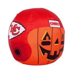 Sporticulture 4ft. Inflatable NFL Team Pride Jack-O' Helmet Kansas City Chiefs
