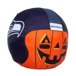 Sporticulture 4ft. Inflatable NFL Team Pride Jack-O' Helmet Seattle Seahawks