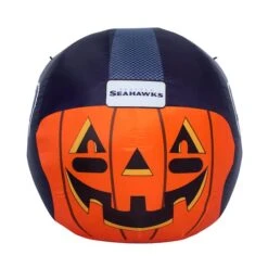 Sporticulture 4ft. Inflatable NFL Team Pride Jack-O' Helmet Seattle Seahawks 9 Sporticulture 4ft. Inflatable NFL Team Pride Jack-O' Helmet Seattle Seahawks -Halloween Decor Shop D445921S 2