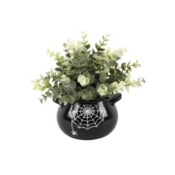 Flora Bunda® Eucalyptus In Spider Web Cauldron