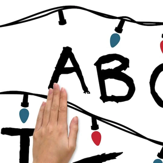 RoomMates Netflix Stranger Things Christmas Lights Peel And Stick Giant Wall Decals W/Alphabet 8 RoomMates Netflix Stranger Things Christmas Lights Peel And Stick Giant Wall Decals W/Alphabet - Image 8