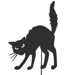 Glitzhome® 36" Halloween Metal Silhouette Yard Stake Or Hanging Décor Set 15 Glitzhome® 36" Halloween Metal Silhouette Yard Stake Or Hanging Décor Set -Halloween Decor Shop D645637S 6