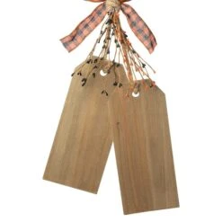 Glitzhome® 24.75" Halloween Wooden Doorknob Hanging Décor -Halloween Decor Shop D645640S 7