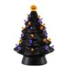 Mr. Halloween 11.6" Black Adapter Operated Ceramic Tree -Halloween Decor Shop D645656S 1