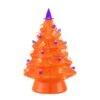 Mr. Halloween 12" Orange Ceramic Tree -Halloween Decor Shop D645657S 1