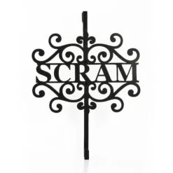 16" Halloween Scram Wreath Hanger