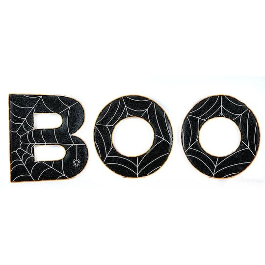 47" BOO Sign With LED Light Strips 1 47" BOO Sign With LED Light Strips