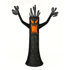 4ft. Pre-Lit Scary Halloween Tree 11 4ft. Pre-Lit Scary Halloween Tree -Halloween Decor Shop D656250S 15