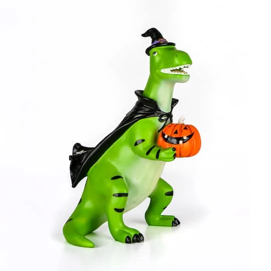 10" Halloween Green Dinosaur Tabletop Décor 6 10" Halloween Green Dinosaur Tabletop Décor - Image 6