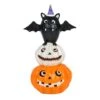 22'' Pre-Lit Bat Standing On Pumpkins Halloween Décor 13 22'' Pre-Lit Bat Standing On Pumpkins Halloween Décor -Halloween Decor Shop D656284S 1