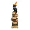 32'' Halloween Owl On Stacked Books Décor -Halloween Decor Shop D656287S 1