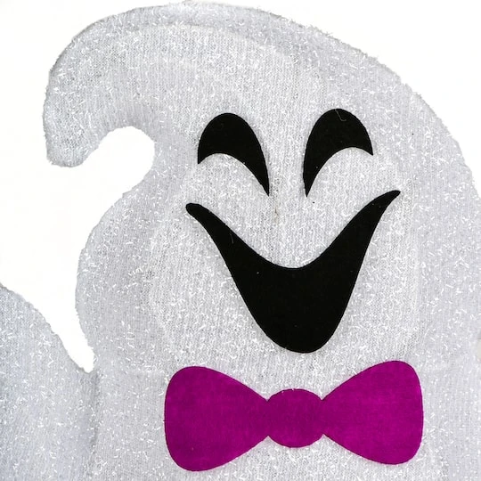 24'' Pre-Lit Pumpkin And Ghost Halloween Décor 3 24'' Pre-Lit Pumpkin And Ghost Halloween Décor - Image 3