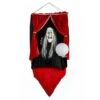 28" Halloween Sound Activated Animated Fortune Teller