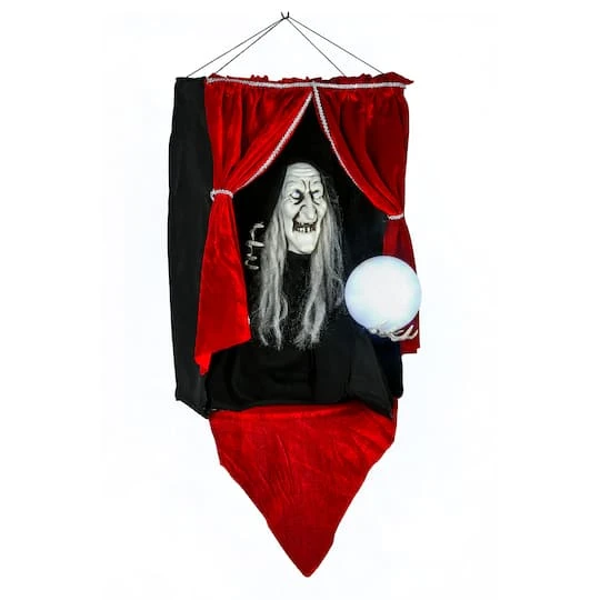 28" Halloween Sound Activated Animated Fortune Teller 5 28" Halloween Sound Activated Animated Fortune Teller - Image 5
