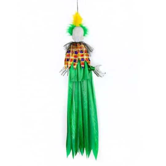 39" Halloween Sound Activated Hanging Animated Clown 5 39" Halloween Sound Activated Hanging Animated Clown - Image 5