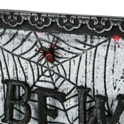 18" Halloween Sound Activated Animated Door Sign 8 18" Halloween Sound Activated Animated Door Sign -Halloween Decor Shop D656327S 13