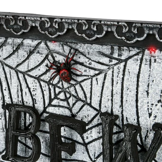 18" Halloween Sound Activated Animated Door Sign 4 18" Halloween Sound Activated Animated Door Sign - Image 4