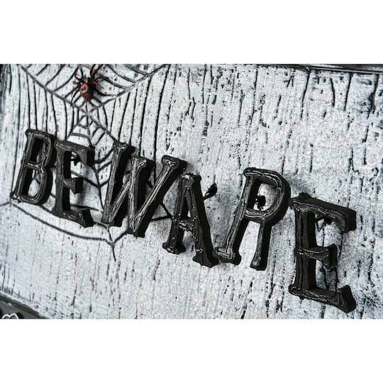 18" Halloween Sound Activated Animated Door Sign 5 18" Halloween Sound Activated Animated Door Sign - Image 5