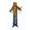 63" Halloween Sound Activated Animated Werewolf