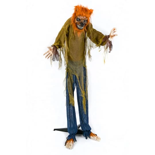 63" Halloween Sound Activated Animated Werewolf 5 63" Halloween Sound Activated Animated Werewolf - Image 5