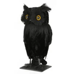 11'' Eerie Eyes Owl Halloween Décor 9 11'' Eerie Eyes Owl Halloween Décor -Halloween Decor Shop D656348S 14