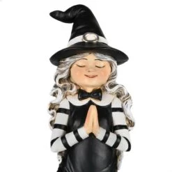 9'' Yoga Pose Witch Tabletop Halloween Décor -Halloween Decor Shop D656350S 13