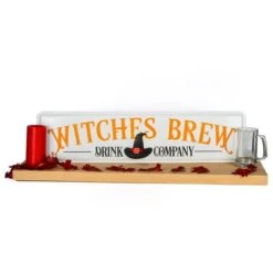 31'' Witches Brew Metal Halloween Wall Sign 11 31'' Witches Brew Metal Halloween Wall Sign -Halloween Decor Shop D656361S 15
