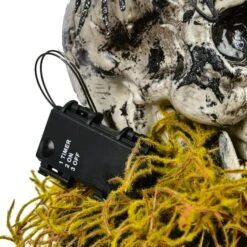 32'' Pre-Lit Skull Tower Halloween Décor 11 32'' Pre-Lit Skull Tower Halloween Décor -Halloween Decor Shop D656363S 14