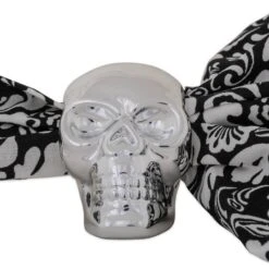DII® Silver Skull Napkin Ring Set, 6ct. 11 DII® Silver Skull Napkin Ring Set, 6ct. -Halloween Decor Shop D657812S 5